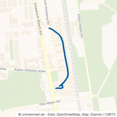 Carl-Rumpff-Straße Leverkusen Wiesdorf 