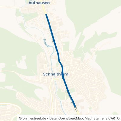 Würzburger Straße Heidenheim an der Brenz Schnaitheim 