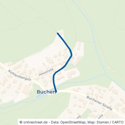 Wasserweg Siegen Buchen 