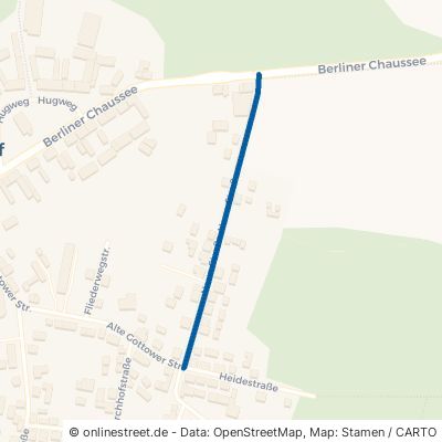 Neue Straße Nuthe-Urstromtal Woltersdorf 