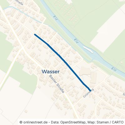 Weidenmattenstraße Emmendingen Wasser 