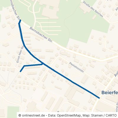 Frankstraße Grünhain-Beierfeld Beierfeld 