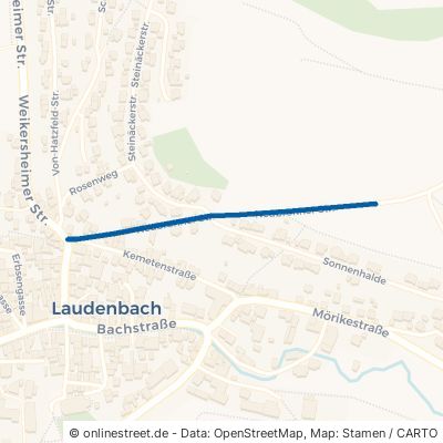 Neubronner Straße 97990 Weikersheim Laudenbach 