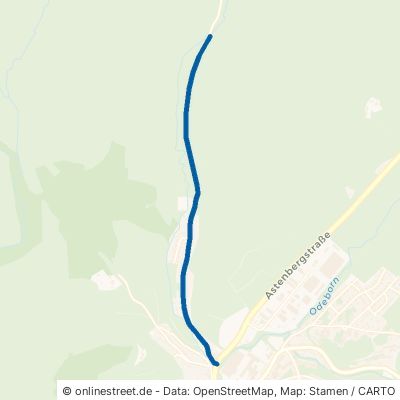 Homrighäuser Weg Bad Berleburg 