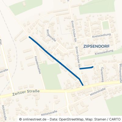 Juri-Gagarin-Straße Meuselwitz Zipsendorf 