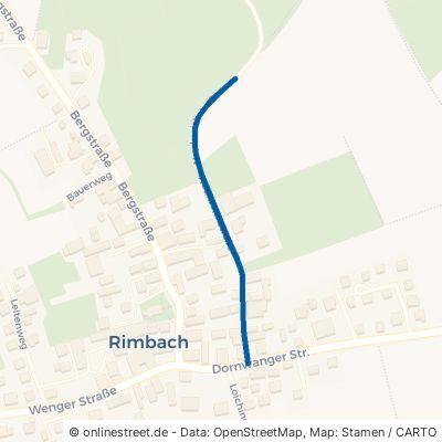 Neukreithstraße Moosthenning Rimbach 