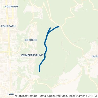 Gossenbrunnenweg Heidelberg Boxberg-Ost 