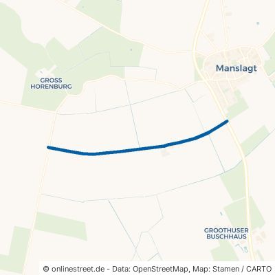 Neuer Grodenweg Krummhörn Manslagt 
