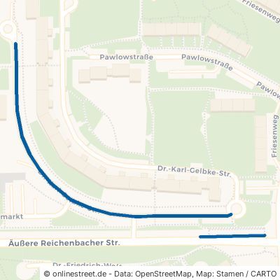 Dr.-Karl-Gelbke-Straße Plauen Chrieschwitz 