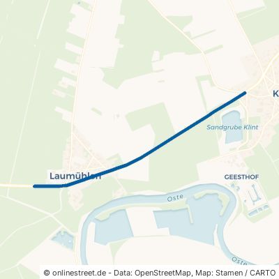 Lamstedter Straße Hechthausen Laumühlen 