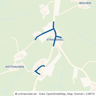 Straßweg Hückeswagen Schückhausen 