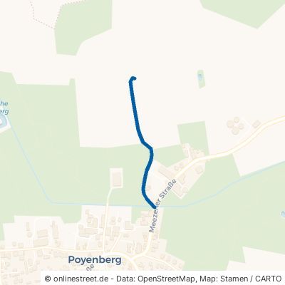 Wiesenweg Poyenberg Meezen 
