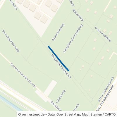 Neuer Schutzdeich Bremen Woltmershausen 