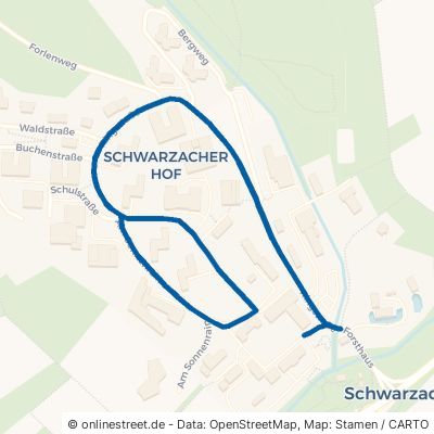 Ringstraße Schwarzach Unterschwarzach 