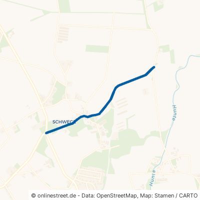 Schweger Weg Bohmte Hunteburg 