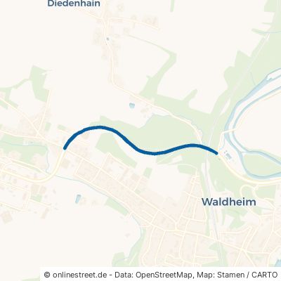 Waldstraße Waldheim 
