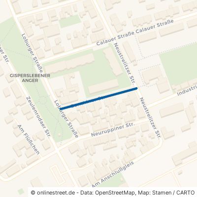 Genthiner Straße Erfurt Gispersleben 