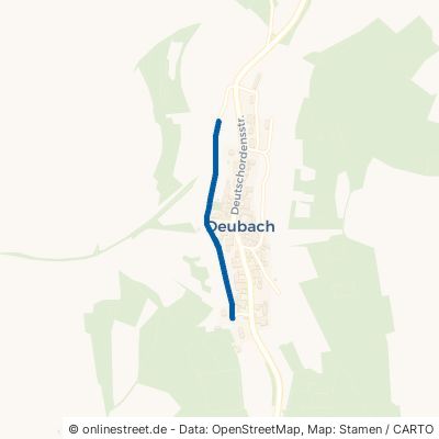Obere Dorfstraße Lauda-Königshofen Deubach 