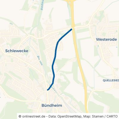 Westeroder Straße Bad Harzburg Bündheim 