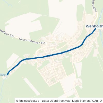 Mathmeckestraße Eslohe (Sauerland) Wenholthausen 