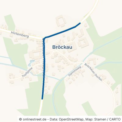 Bröckauer Hauptstr. Schnaudertal Bröckau 