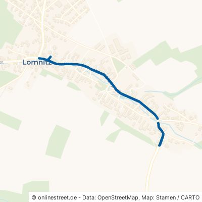 Lomnitzer Hauptstraße Wachau Lomnitz 
