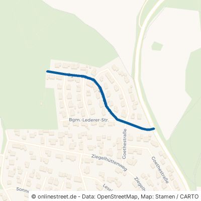 Bürgermeister-Bösl-Straße Hirschau 