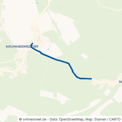 Schönbacher Straße Neustadt in Sachsen Krumhermsdorf 
