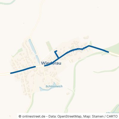 Hauptstraße Pegau Wiederau 