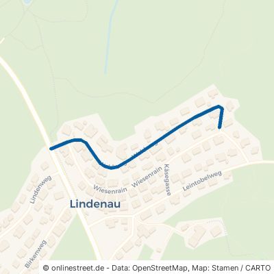 Waldweg Scheidegg Lindenau 