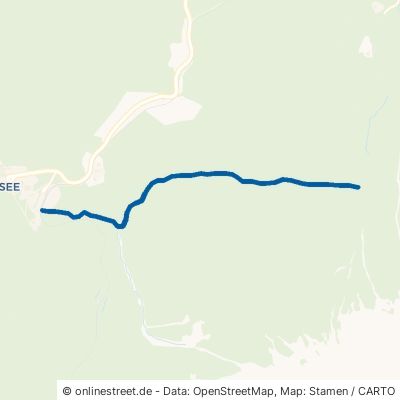 Höhenweg Eibsee-Höllental Grainau Eibsee 