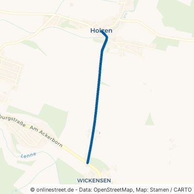 Wickenser Straße Holzen 