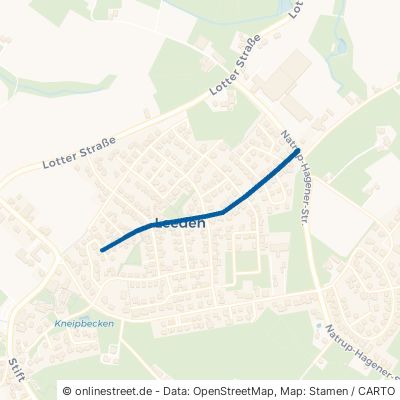 Salm-Horstmar-Straße Tecklenburg Leeden 