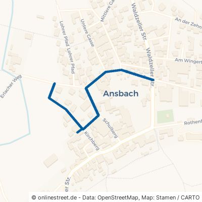 Dorfstraße Roden Ansbach 