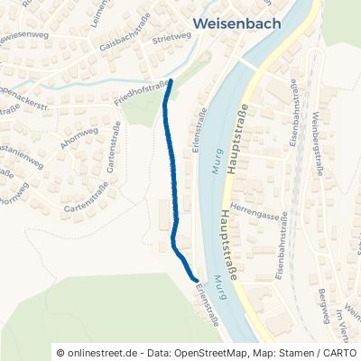Jahnstraße Weisenbach 