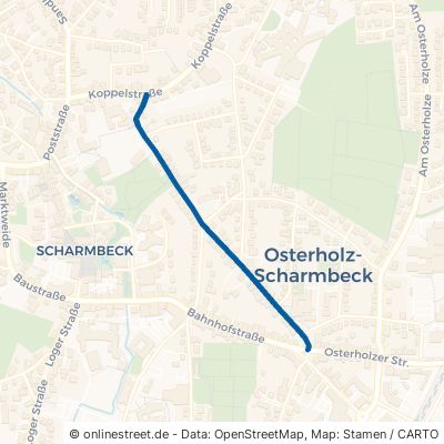 Lindenstraße Osterholz-Scharmbeck Innenstadt 