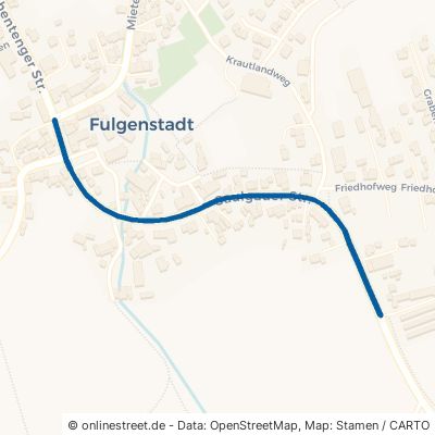 Saulgauer Straße Bad Saulgau Fulgenstadt 
