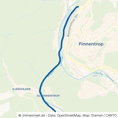 Attendorner Straße Finnentrop Heggen 