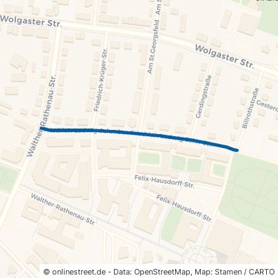 Friedrich-Ludwig-Jahn-Straße Greifswald Nördliche Mühlenvorstadt 