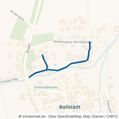 Rittergasse Nessetal Ballstädt 