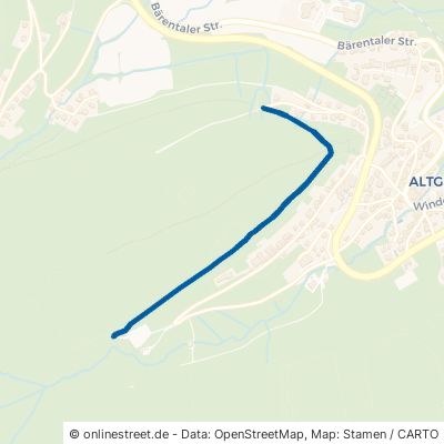Peter Dünnebacke-Weg Feldberg Altglashütten 