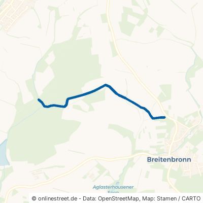 Rittersbachweg Aglasterhausen Breitenbronn 