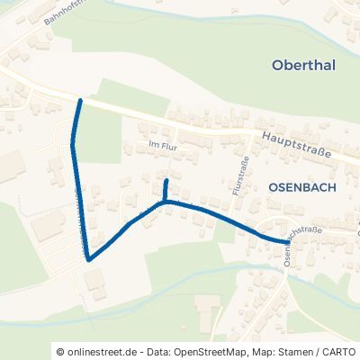 Schwimmbadstraße Oberthal 