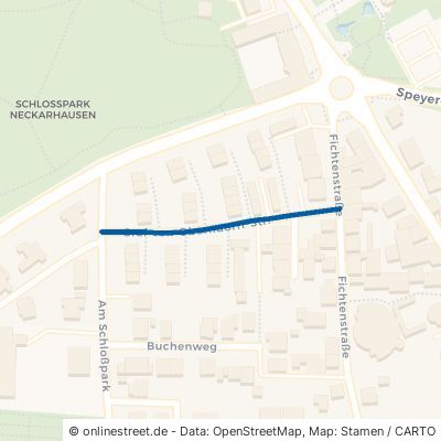 Graf-von-Oberndorff-Straße Edingen-Neckarhausen Neckarhausen 