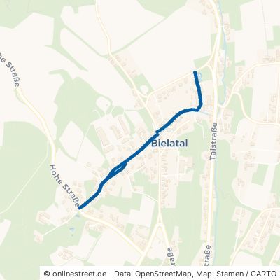 Bergstraße Rosenthal-Bielatal Bielatal 