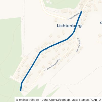Lippmannweg Fischbachtal Lichtenberg 