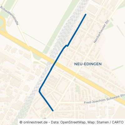 Main-Neckar-Bahn-Straße Edingen-Neckarhausen Neu-Edingen 