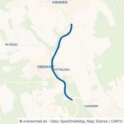 Hännerstraße Murg Oberhof 
