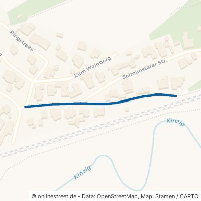 Salmünsterer Straße Wächtersbach Neudorf 