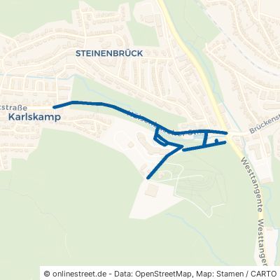 Hülsenbuscher Straße Gummersbach Steinenbrück 